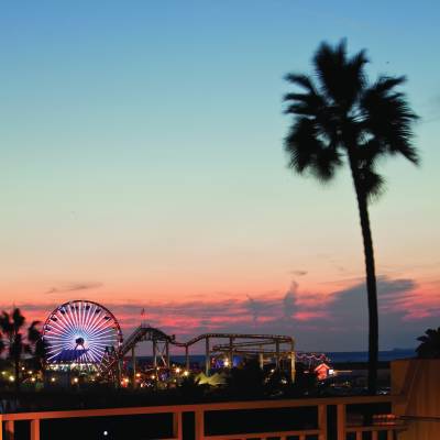 Santa Monica Pier View