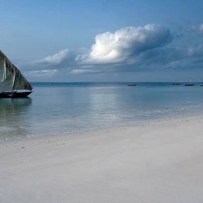 a boat on a body of water