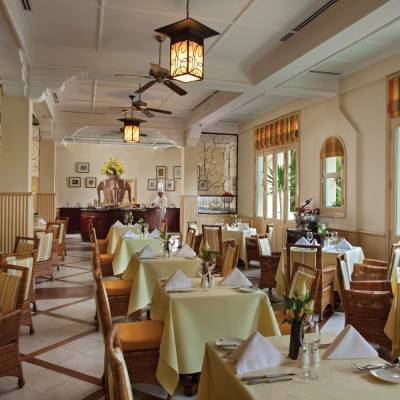 a dining room table