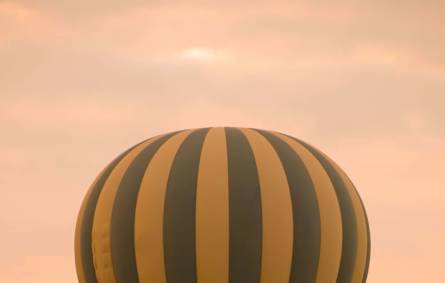 Hot air ballooning in Kenya