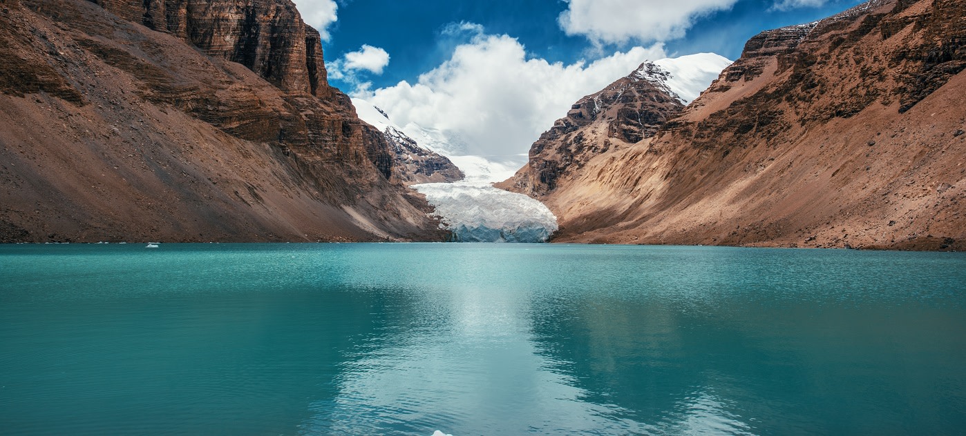 Tibet Cu den Nima glacier in Gangba County Enchanting Travels Himalayas Tours
