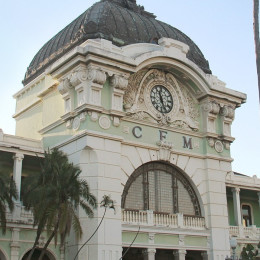 Bahnhof von Gustav Eiffel in Maputo