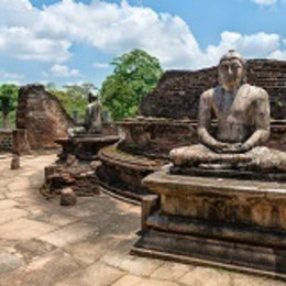 Sri Lanka Travel Tips - Ancient Buddha statue of temple ruins in ancient city of Polonnaruwa, Sri Lanka, Asia, shutterstock_147899873