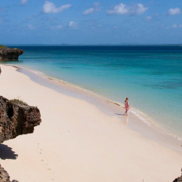 Beach in Memba Bay, Mosambique