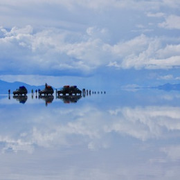 Uyuni Salt Flat (Salar de Uyuni), Uyuni, Bolivia, South America
