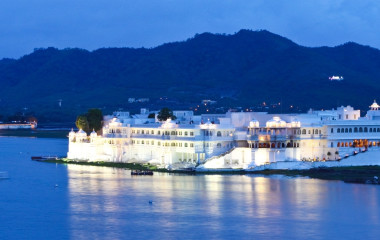 Taj Lake Palace in Udaipur, India. One of the Top Ten Palace & Heritage Hotels in India