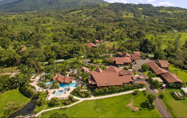 Bird's eye of Arenal Springs Hotel in Arenal, Costa Rica