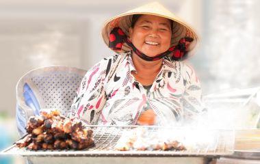 Asia Street Food Vendor