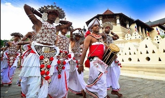 Tagesumzug beim Kandy Perahera 2017