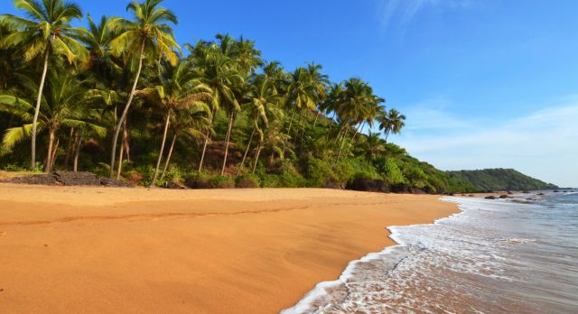 Strand von Goa