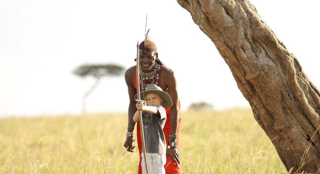 Kid-friendly activities at the Kichwa Tembo Tented Camp