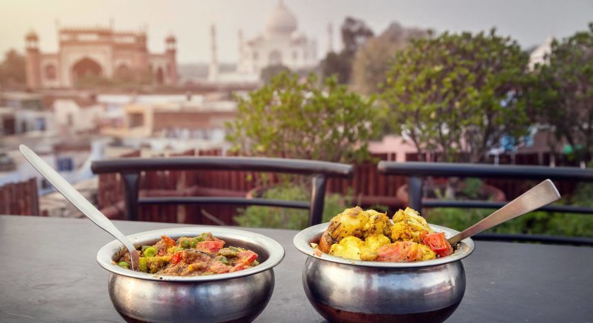 Duftige Currys in Indien