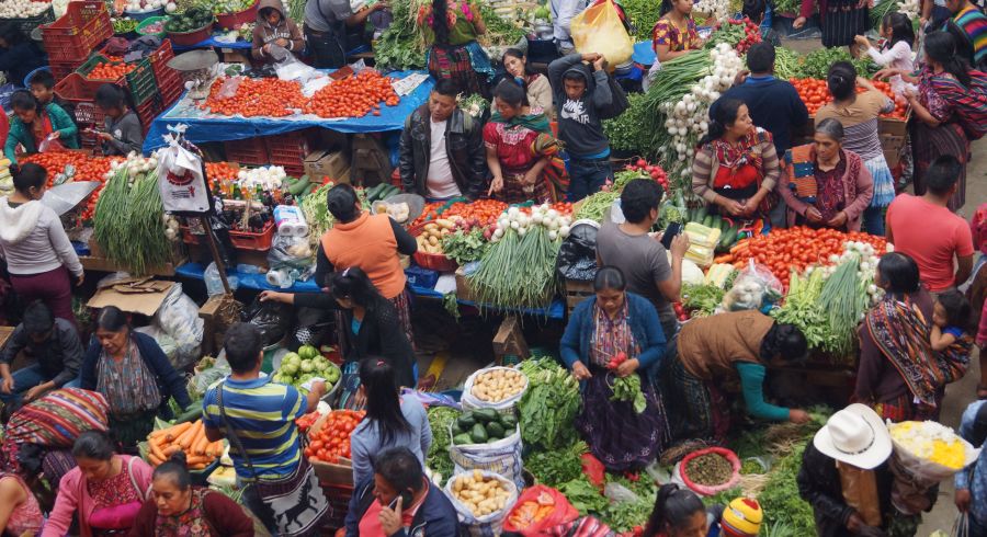 Markt in Guatemala