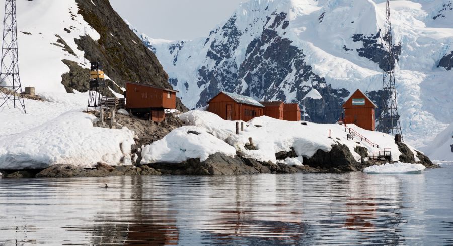 You could visit a research base during your Antarctica tour