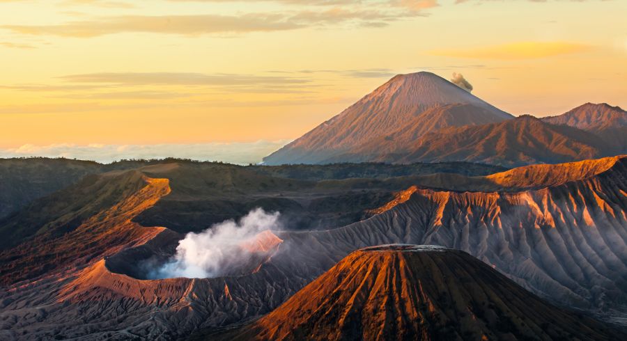 Vulkanwanderung auf dem Mount Bromo