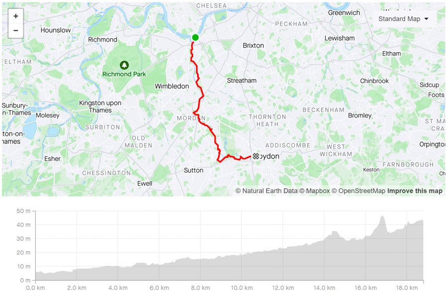 wandle cycle trail map