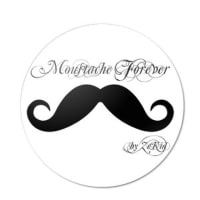 Badge moustache forever wieg2r - Eugenol