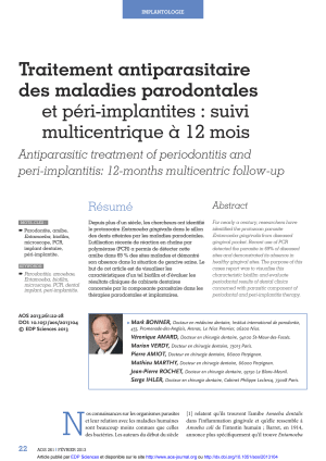 Actualit  odonto stomatologique janv 2013 cmkzsb - Eugenol