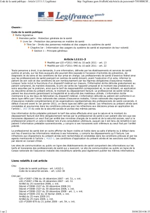 Code de la sant  publique   article l1111 3   legifrance fllkpy - Eugenol