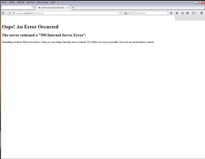 Erreur500 aak77s - Eugenol