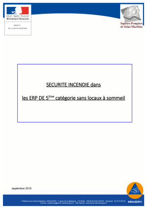 Guide securite incendie erp 1 hmauoj - Eugenol