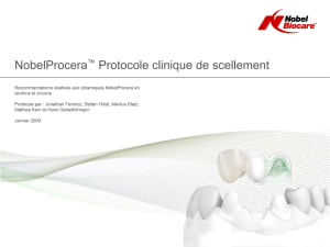 Nobelprocera protocole clinique de scellement wvrjnw - Eugenol