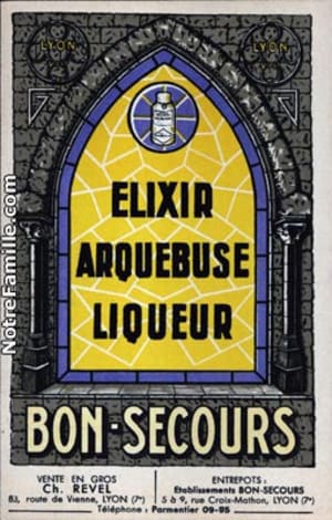 Cartes postales photos elixir arquebuse liqueur  bon secours lyon 69003 11518 20080411 c7t7y0b0z3k6p7x9c2v0 - Eugenol