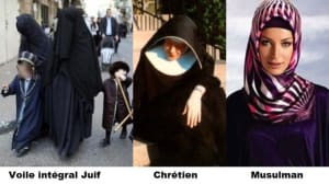 Voile juif cretien musulman  rllnec - Eugenol