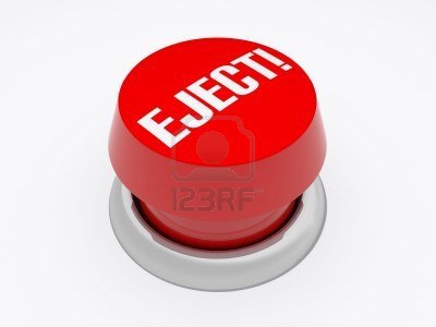 6481319 un bouton avec ejection ecrit dessus isole sur fond blanc w4wzxy - Eugenol