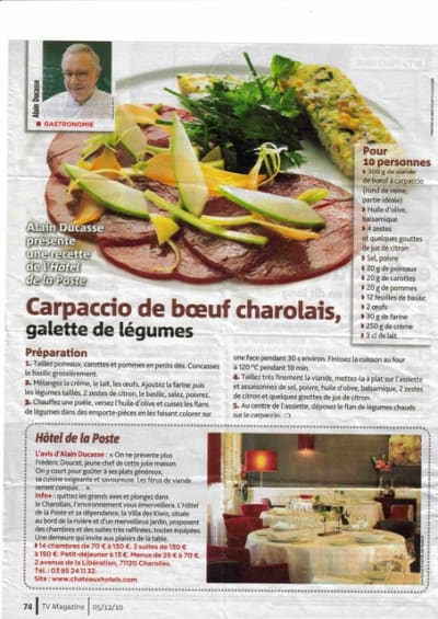 Carpaccio mnjebz - Eugenol