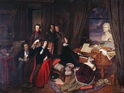 Danhauser liszt au piano x4engn - Eugenol