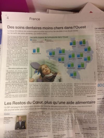 Ouest france 25 11 2013 tubbnf - Eugenol