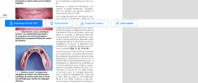 Screenshot 2020 11 04 pdf chap 3 extraire les dents prothèse amovible complète implanto retenue hpa5y9 - Eugenol