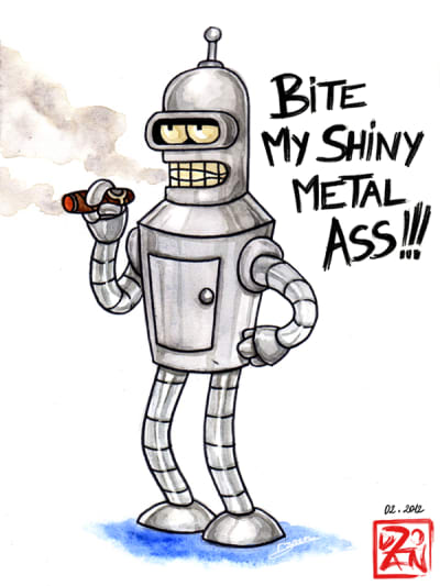 Bender bending rodriguez by dzoan d4rdveu zcp6oj - Eugenol