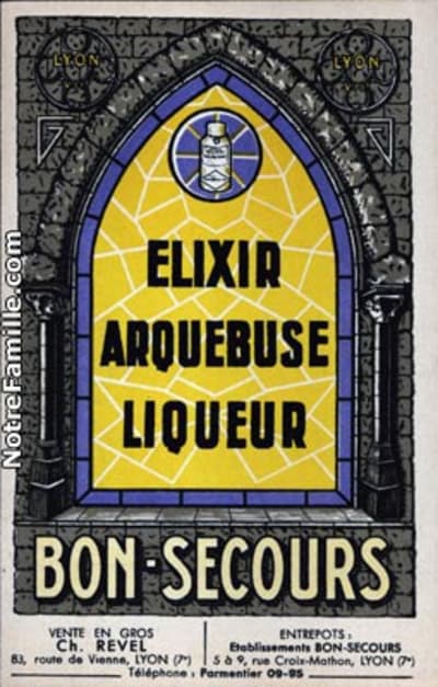 Cartes postales photos elixir arquebuse liqueur  bon secours lyon 69003 11518 20080411 c7t7y0b0z3k6p7x9c2v0 - Eugenol