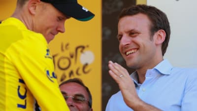 Emmanuel macron tour de france  tcox7k - Eugenol