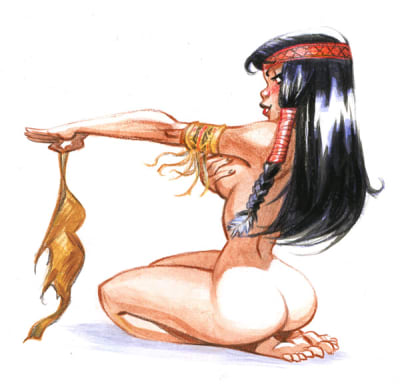 Native american girl    by elgunto d34shnc qonzln - Eugenol