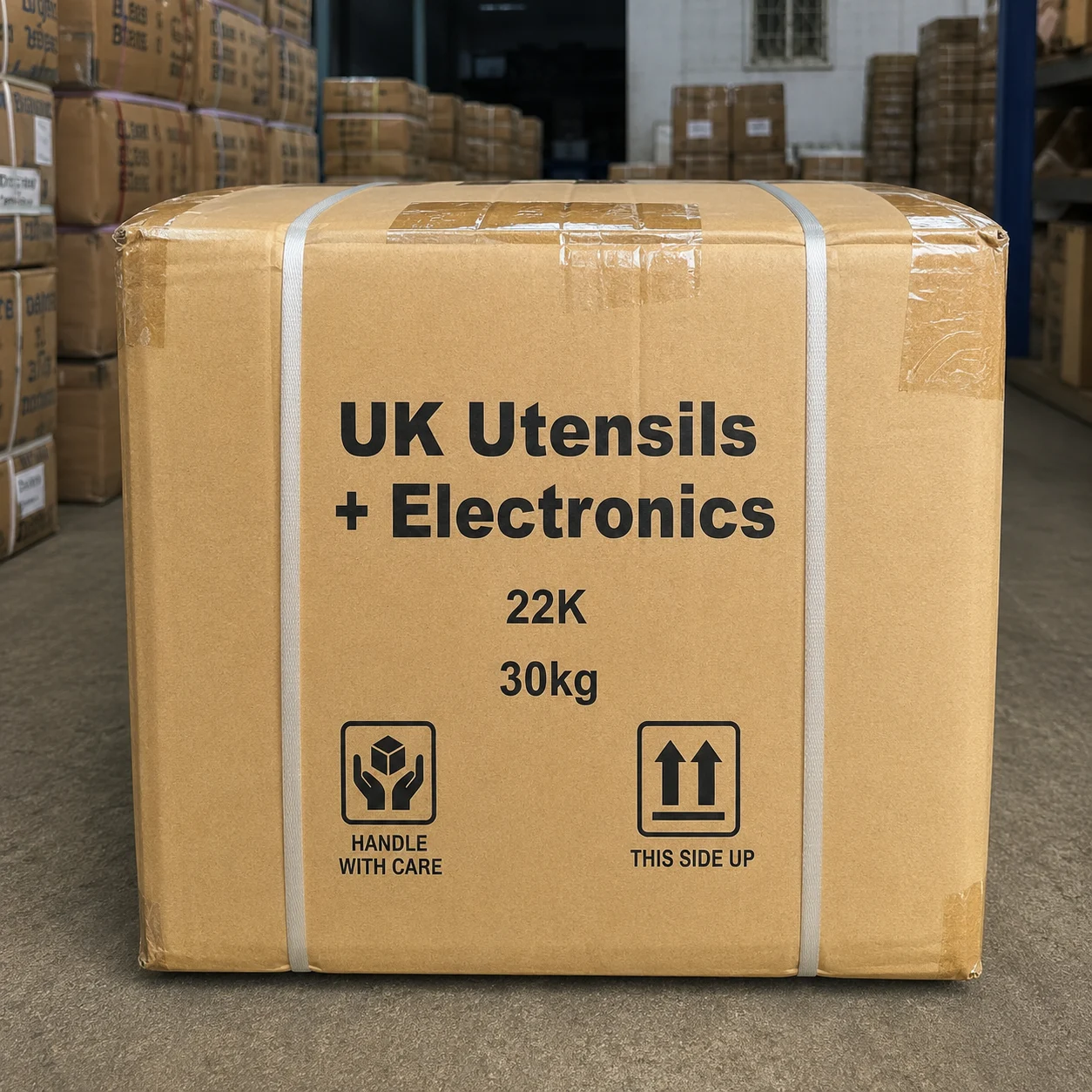 Ex UK utensils and electronics