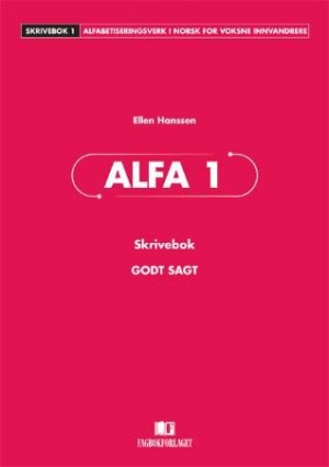 Godt sagt Alfa 1, skrivebok