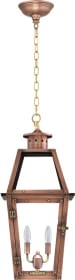 Acadian Hanging Chain Copper Lantern by Primo