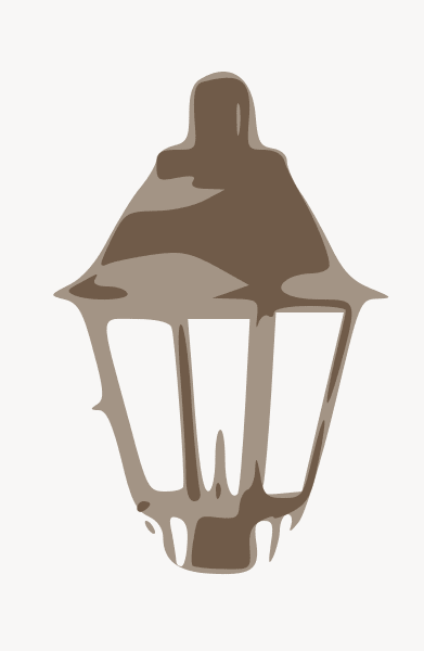 Rampart post lantern