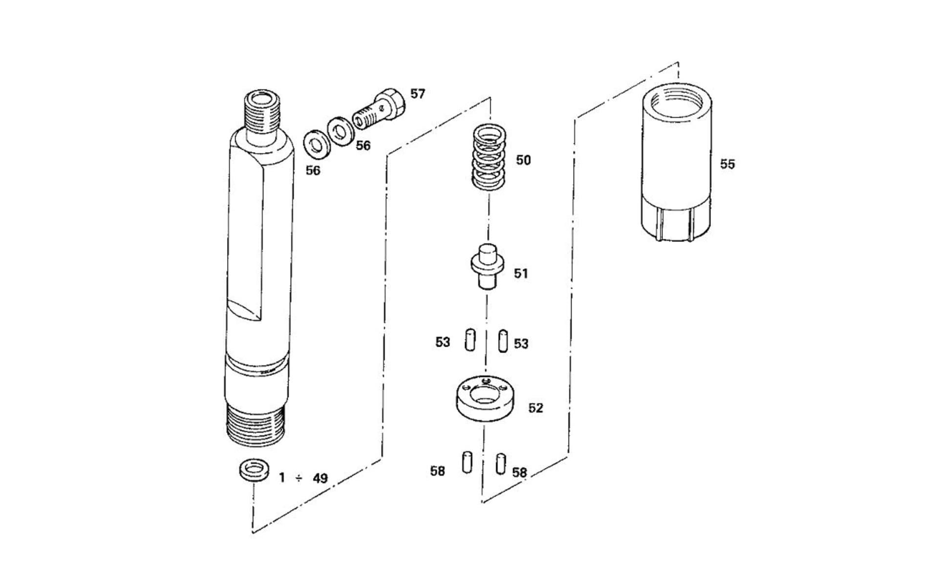 NOZZLE HOLDER (COMPONENTS)