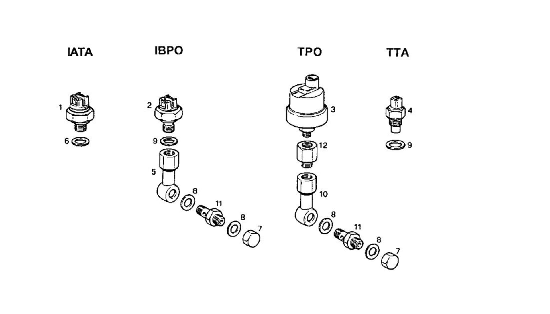 SENDER UNITS FOR INSTRUMENTS