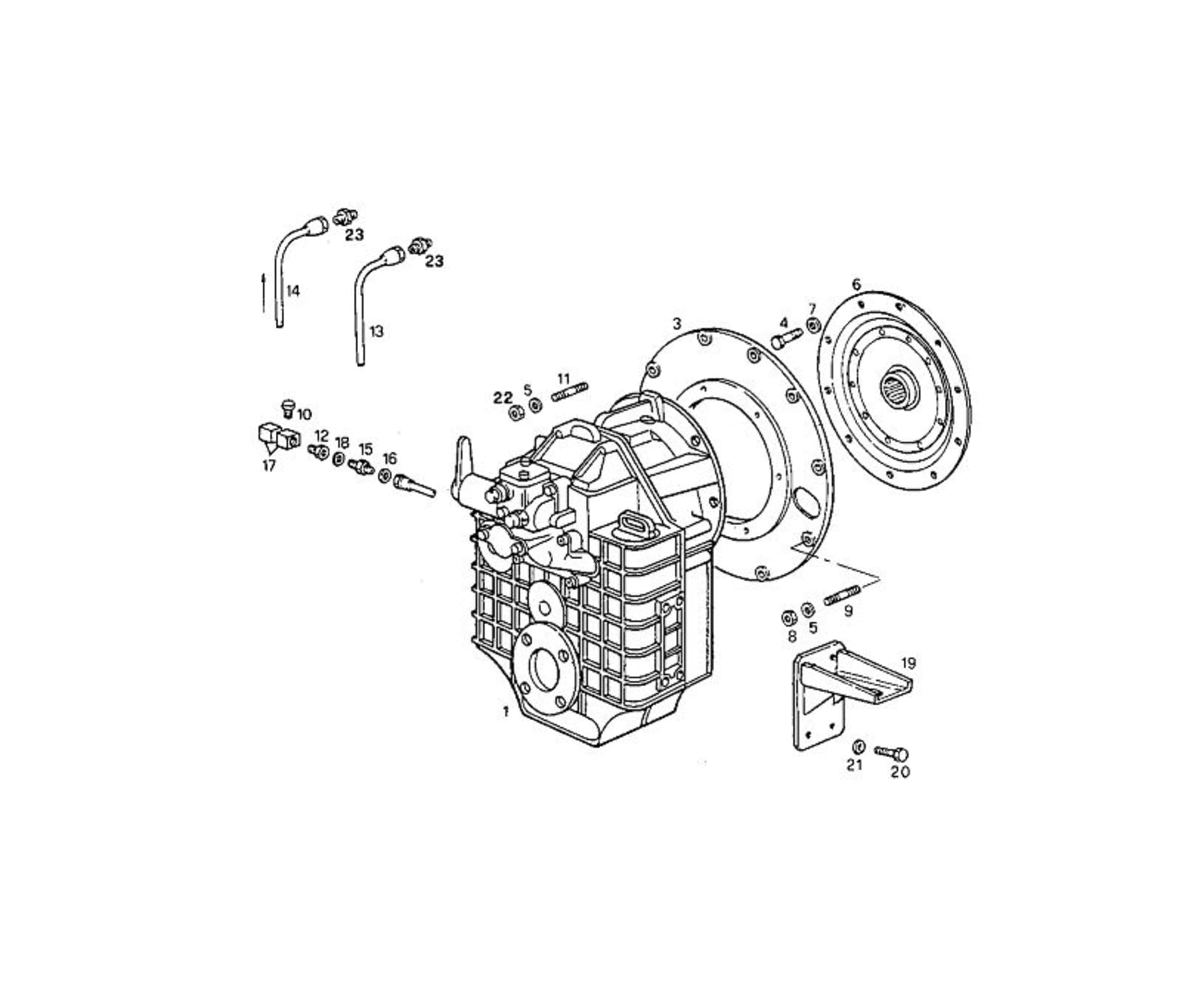 MARINE GEAR ZF-MPM IRM 280-1A