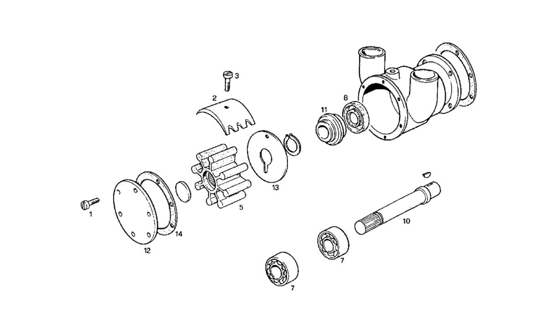 SEA WATER PUMP