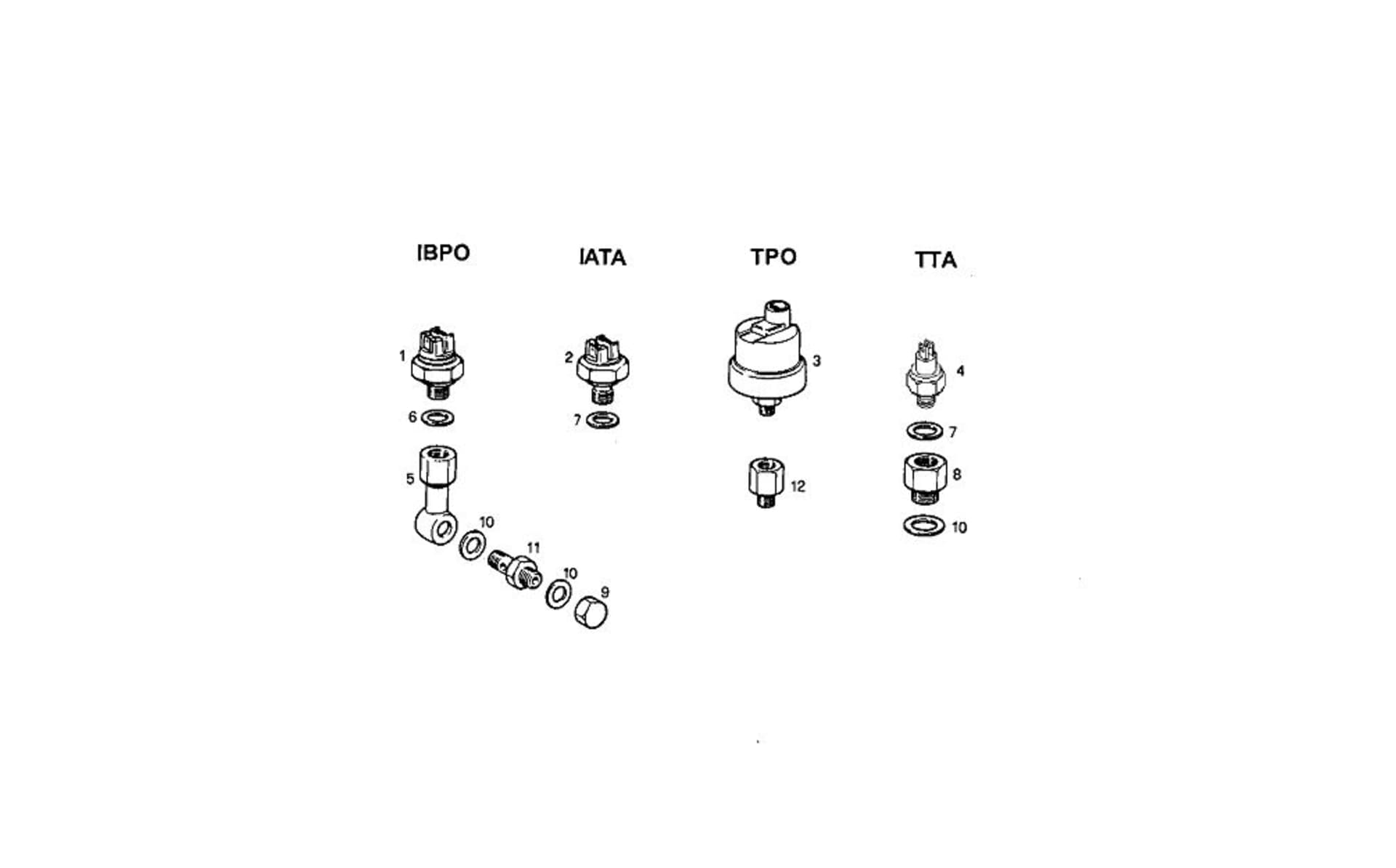 SENDER UNITS FOR INSTRUMENTS