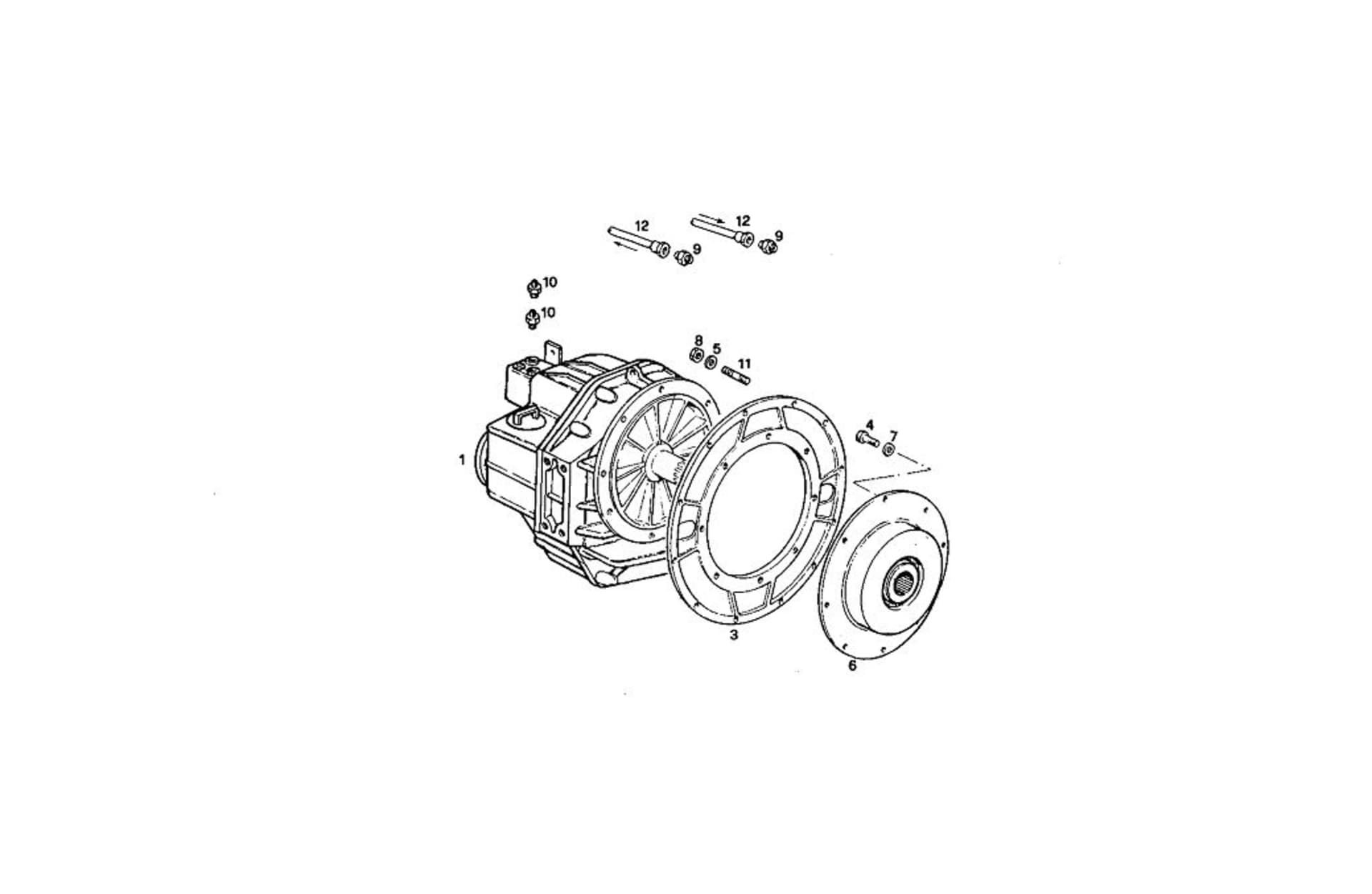 MARINE GEAR ZF-MPM IRM 280-1A