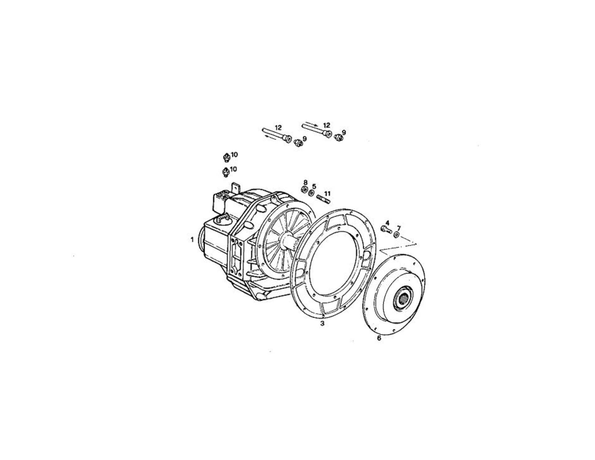 MARINE GEAR ZF-MPM IRM 280-1A