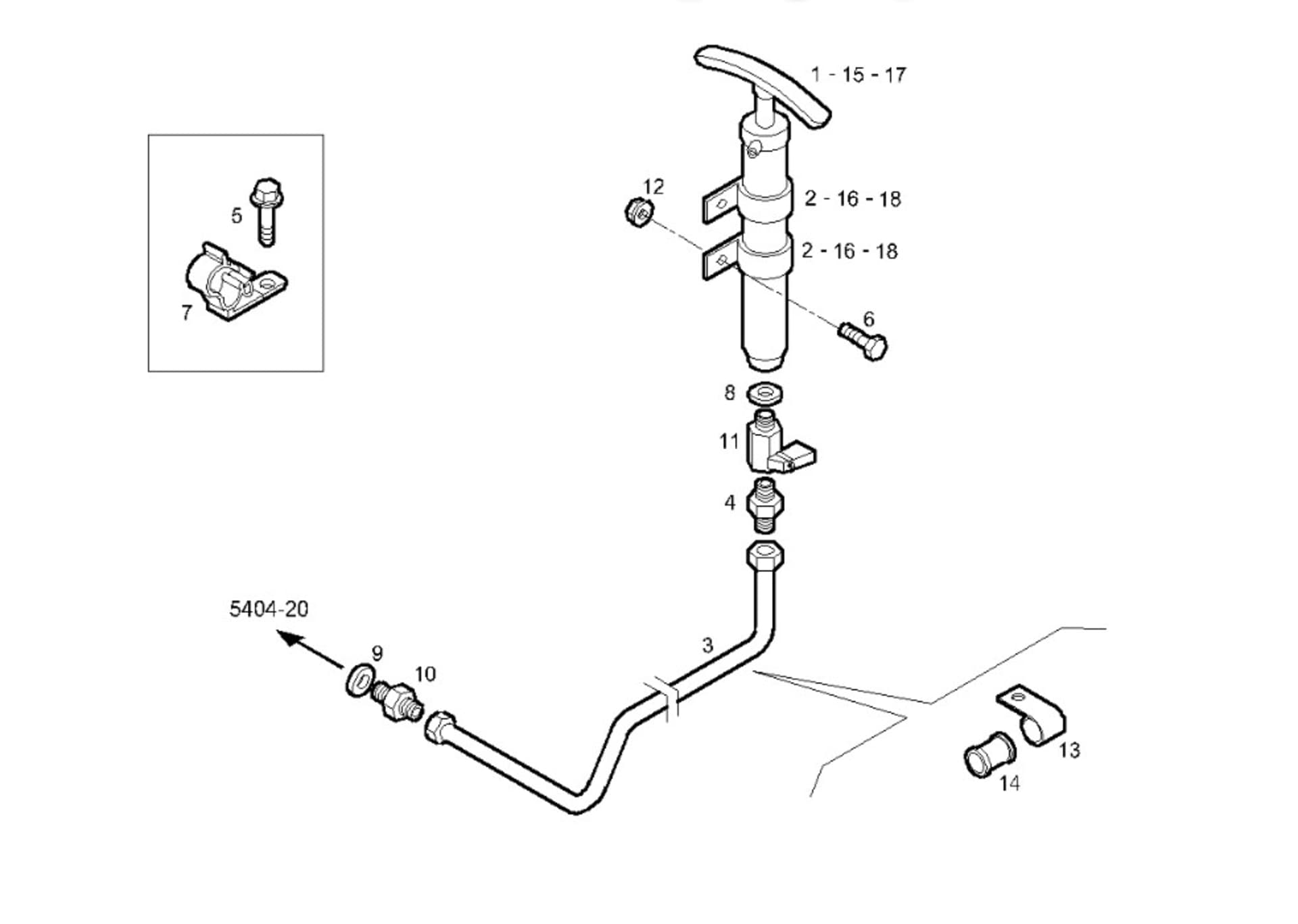 OIL PUMP EMPTYING ASSY