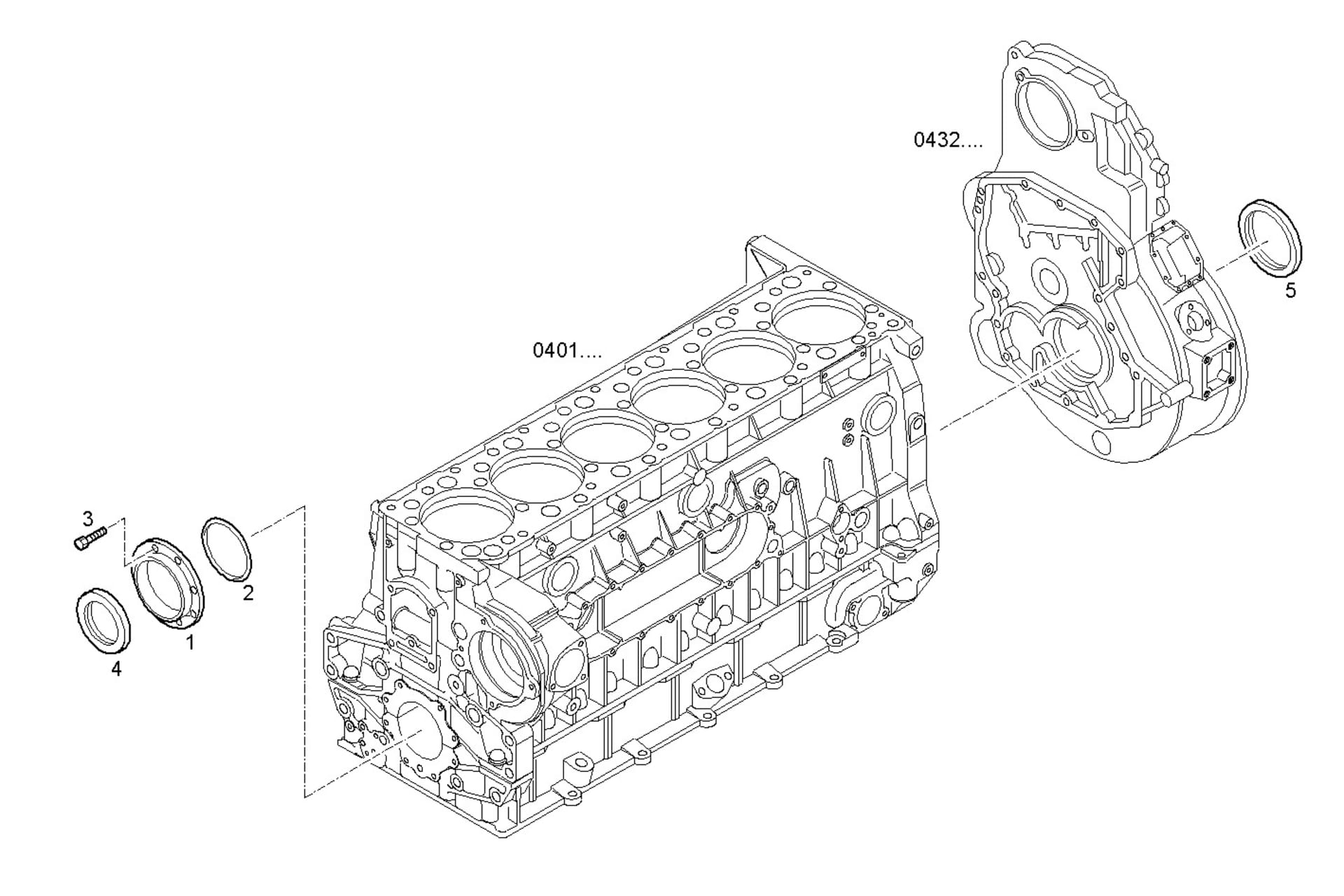 GASKET REVOLVING SHAFT